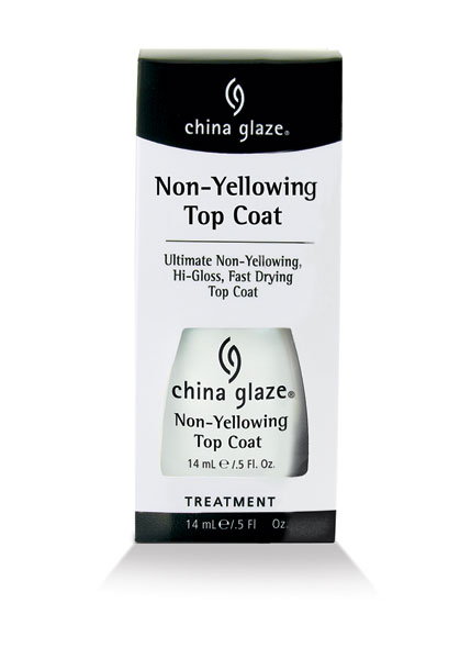 Нежовтіюче верхнє покриття China Glaze Non-yellowing Top Coat 14 мл