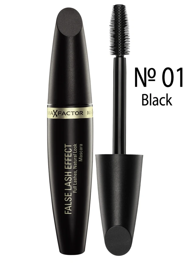 Туш водостійка Ефект накладних вій, чорний Max Factor False Lash Effect №01 Black waterproof 13,1 мл