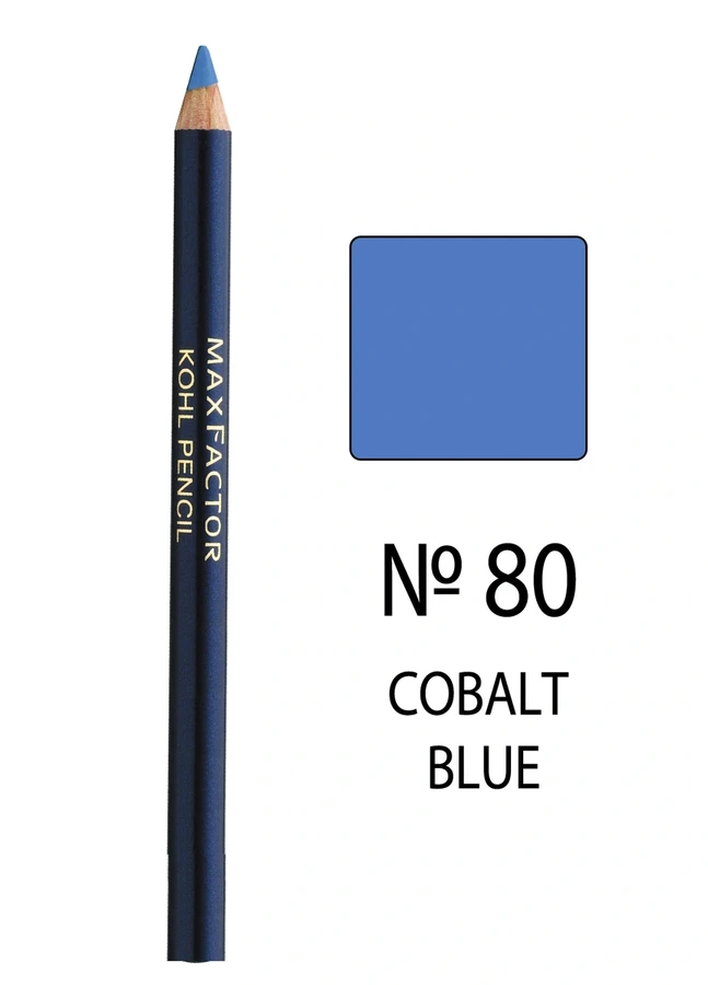 Олівець для очей, яскраво-синій Max Factor Kohl Pencil №80 Cobalt Blue 1,2г