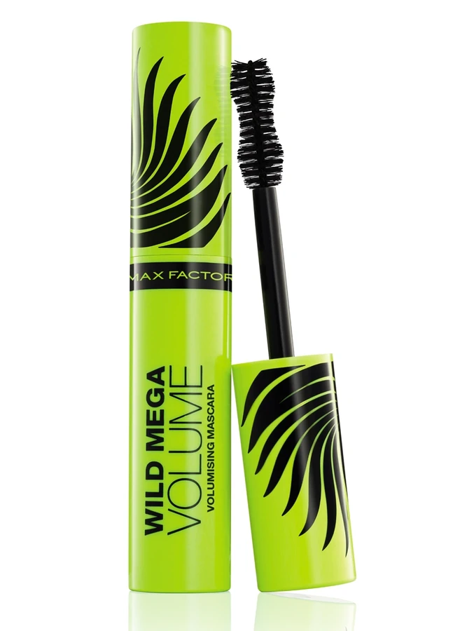 Туш об`ємна, чорна Max Factor Wild Mega Volume №01 Black 13,1 мл