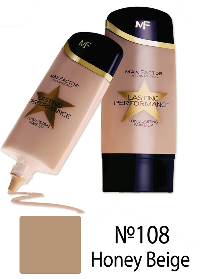 Тональний крем, медово-бежевий Max Factor Lasting Performance №108 35 мл