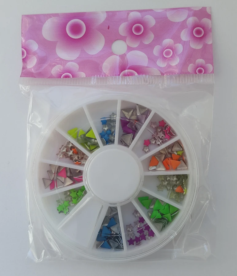 Фімо зірки для дизайну нігтів YRE Nail Art Fimo Stars