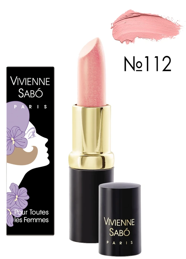 Зволожуюча помада, бежевий, матовий Vivienne Sabo Charme De Vous №112 4 г