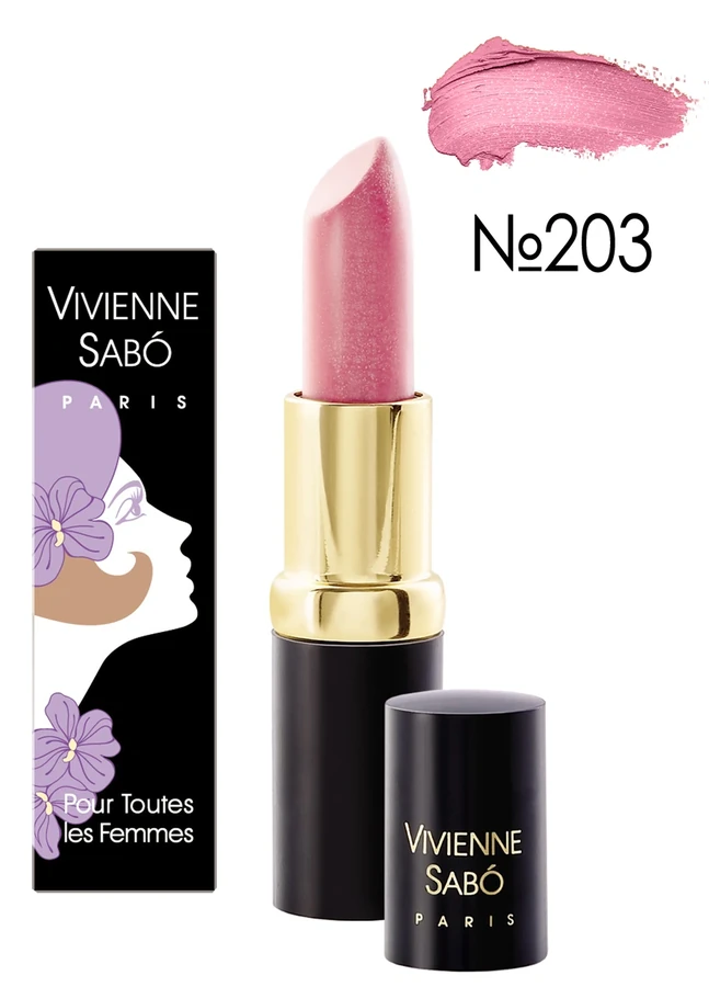 Зволожуюча помада, кораловий перламутровий Vivienne Sabo Charme De Vous №203 4 г