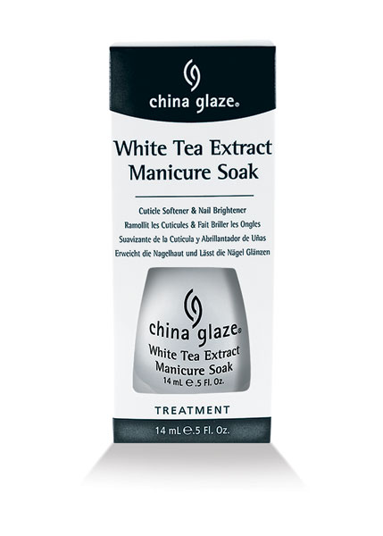 Очищувальне замочування з екстрактом білого чаю China Glaze White Tea Extract Manicure Soak 14 мл