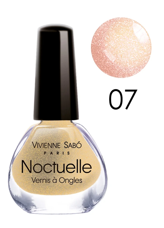 Лак Vivienne Sabo Noctuelle №07 золотистий напівпрозорий із шиммером 6 мл