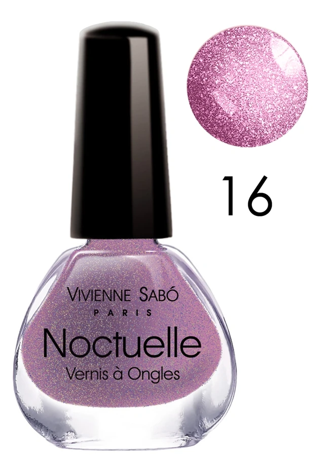 Лак Vivienne Sabo Noctuelle №16 фіолетовий мерехтливий із шиммером 6 мл