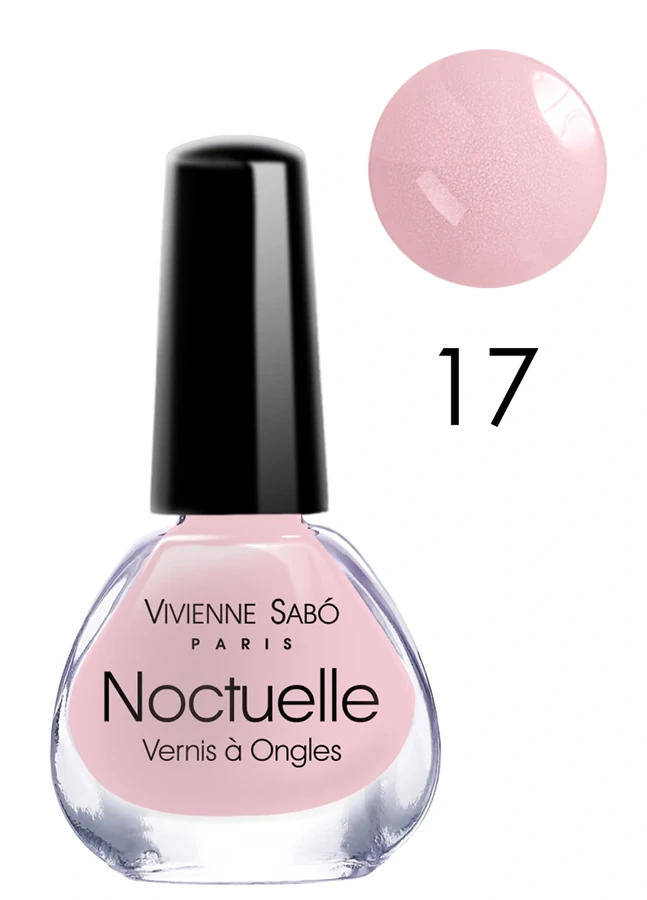 Лак Vivienne Sabo Noctuelle №17 блідо-рожевий, перламутр 6 мл