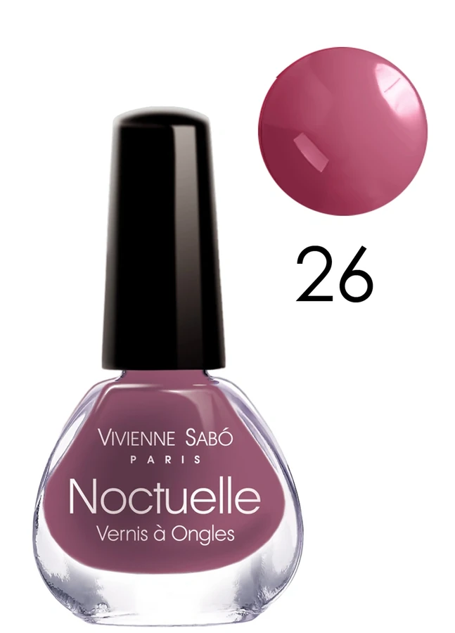 Лак Vivienne Sabo Noctuelle №26 світлий малиново-сливовий, емаль 6 мл