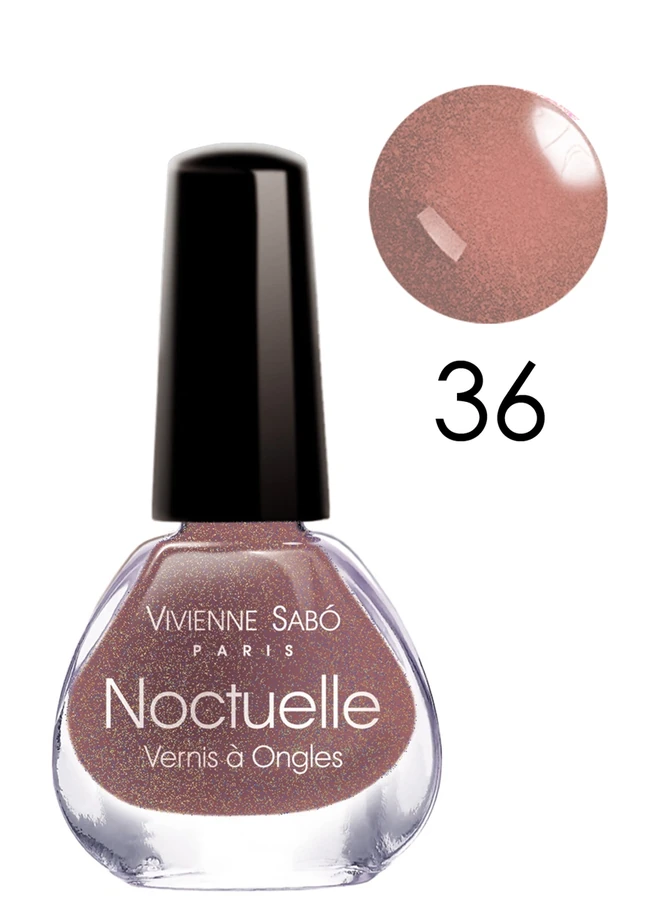 Лак Vivienne Sabo Noctuelle №36 бежево-ліловий голографічний 6 мл