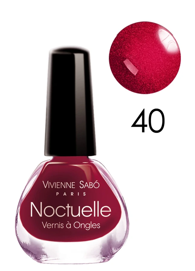 Лак Vivienne Sabo Noctuelle №40 червоний із шиммером 6 мл
