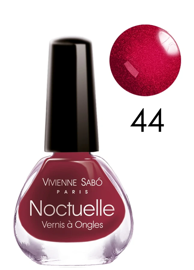 Лак Vivienne Sabo Noctuelle №44 червоний із шиммером 6 мл