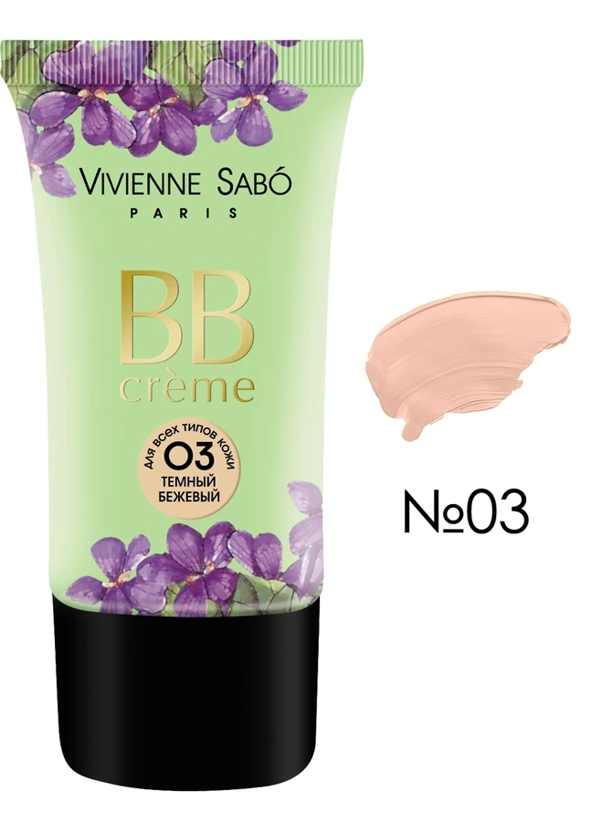 Тональний крем, темний бежевий Vivienne Sabo BB Creme №3 30 мл