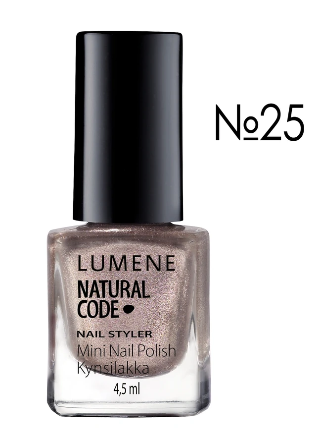 Лак зволожуючий Lumene NC Nail Styler №25 бронзовий із шиммером 4,5 мл