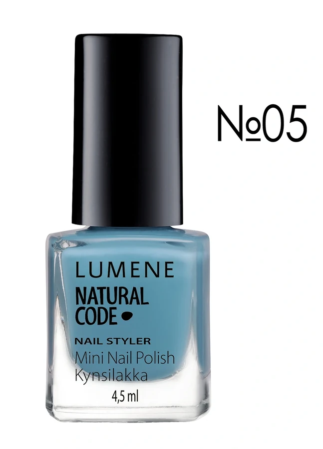 Лак зволожуючий Lumene NC Nail Styler №05 бірюзовий, емаль 4,5 мл