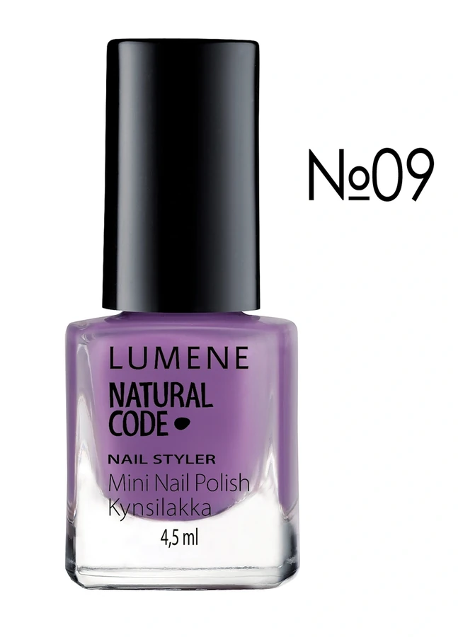 Лак зволожуючий Lumene NC Nail Styler №09 фіолетовий, емаль 4,5 мл