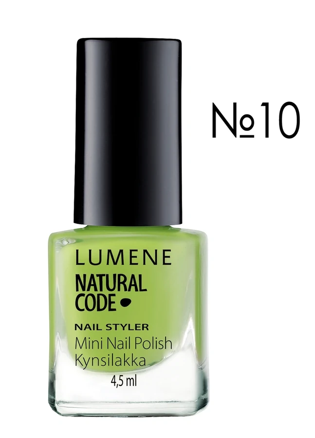 Лак зволожуючий Lumene NC Nail Styler №10 трав`яний, емаль 4,5 мл