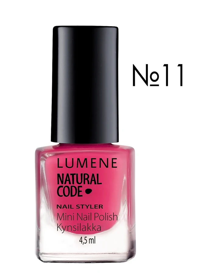 Лак зволожуючий Lumene NC Nail Styler №11 малиновий, емаль 4,5 мл