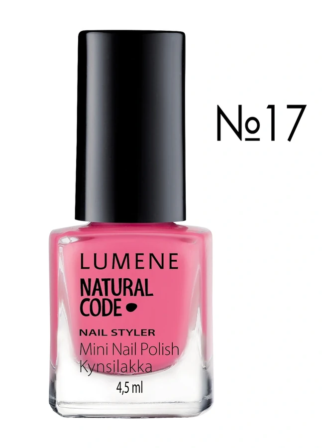 Лак зволожуючий Lumene NC Nail Styler №17 насичений рожевий, емаль 4,5 мл