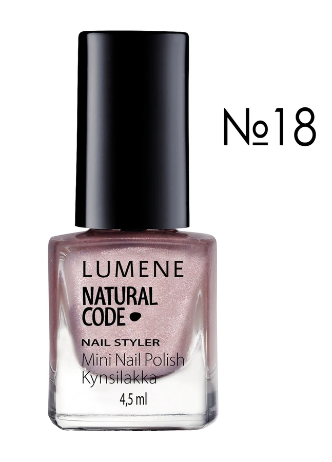Лак зволожуючий Lumene NC Nail Styler №18 бежевий, перламутр 4,5 мл