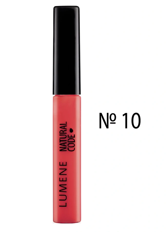 Блиск зволожуючий, насичено-кораловий Lumene NC Smile Booster Lip gloss №10 6 мл