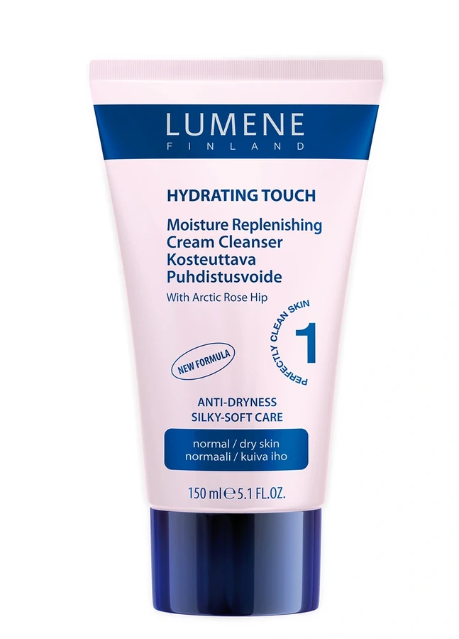 Крем, що очищає, зволожуючий для сухої шкіри Lumene Hydrating Touch 150 мл