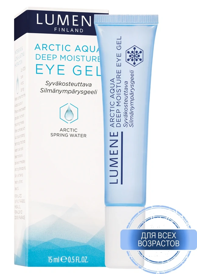 Гель під очі зволожуючий Lumene Arctic Aqua Gel Eye Moisturizer 15 мл