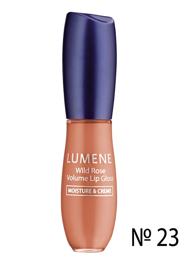 Блиск зволожуючий, молочно-персиковий Lumene Wild Rose Volume №23 6 мл
