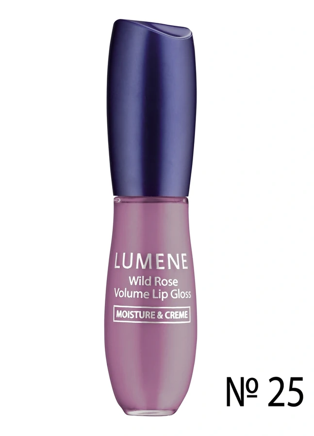 Блиск зволожуючий, фіолетово-бузковий Lumene Wild Rose Volume №25 6 мл