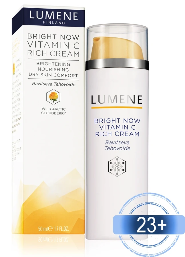Насичений крем для схильної до сухості шкіри Lumene Vitamin C BN Rich Cream 50 мл