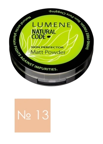 Пудра матуюча, карамельно-бежевий Lumene NC Matt Powder №13 10 г
