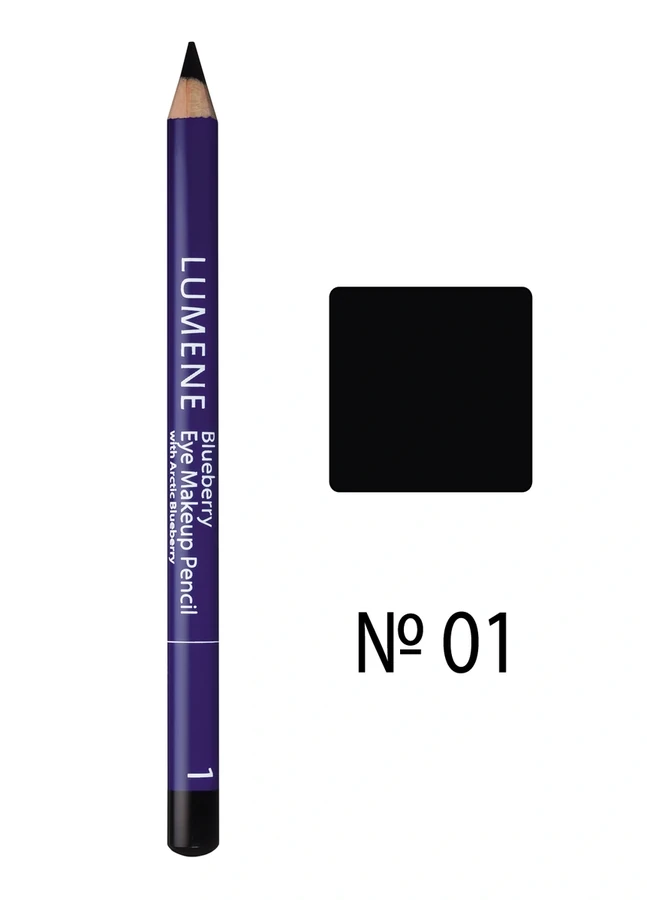 Олівець для повік з чорницею, чорний Lumene Blueberry Eye Makeup №01 1,1 г
