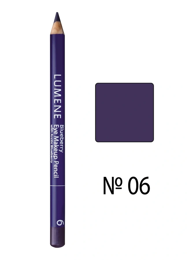 Олівець для повік з чорницею, сливово-баклажанний Lumene Blueberry Eye Makeup №06 1,1 г