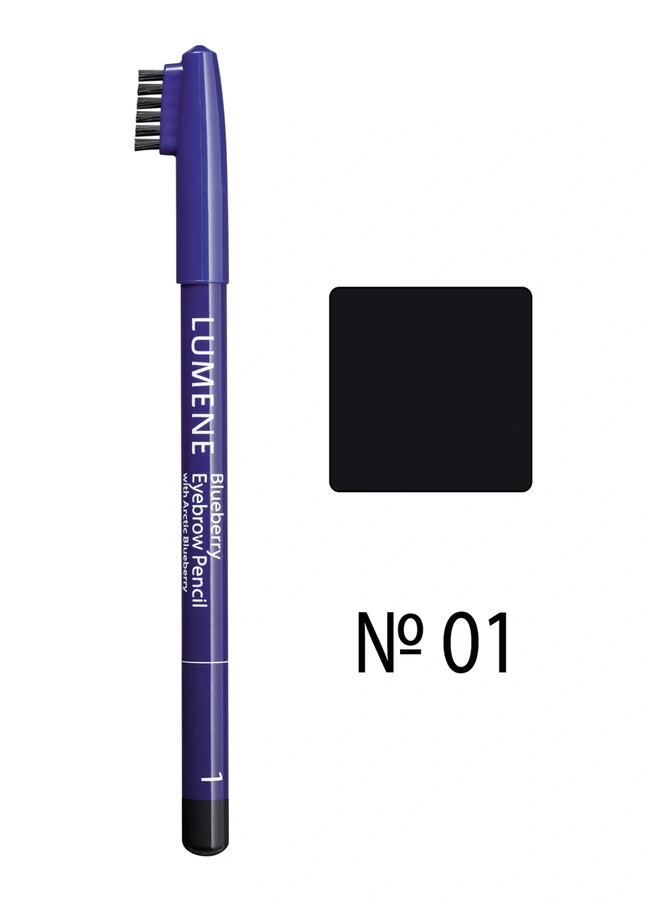 Олівець для брів з чорницями, сіро-чорний Lumene Blueberry Eyebrow №01 1,1 г