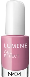 Лак для нігтів з гелевими мінералами, рожевий Lumene Gel Effect №4 5 мл