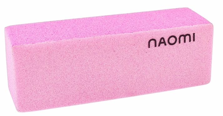 Баф для нігтів рожевий Naomi Buff Polish Pink 100/180 HBWB10P