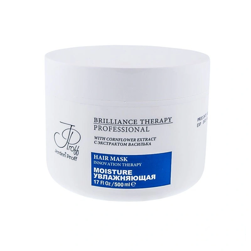 Маска для волосся Зволожуюча з екстрактом волошка Jerden-Proff Hair Mask Moisture with cornflower extract 500 мл