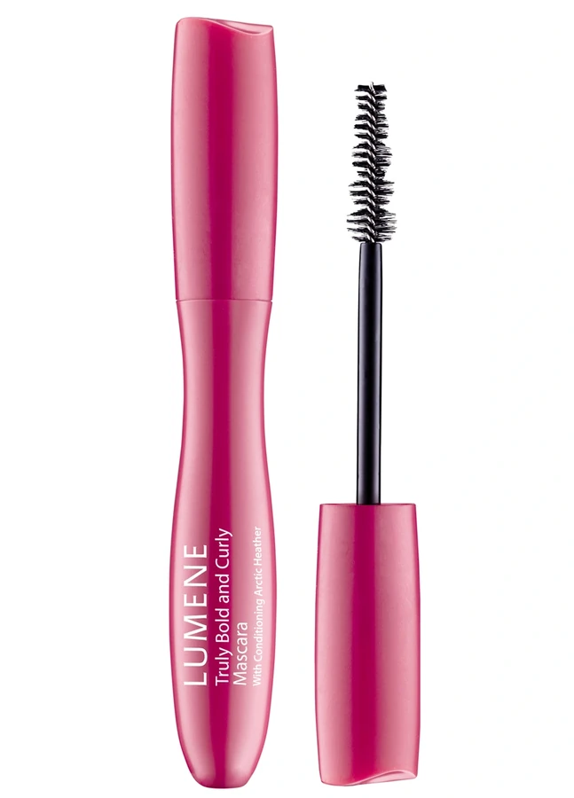 Туш об`ємна, що підкручує, чорний Lumene Truly Bold and Curl Black 9 мл