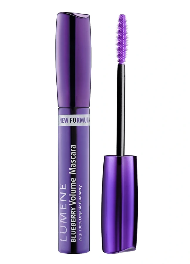 Туш об`ємна з чорницею, насичений чорний Lumene Blueberry Organic Black 8 мл