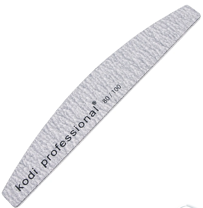 Пилка для нігтів Kodi Nail File Half 80/100 грит