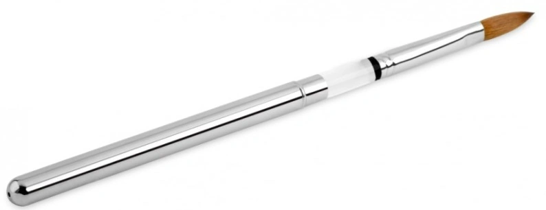 Пензлик для акрилу зі складною ручкою Kodi Brush for acrylic molding in 1010 with folding handle