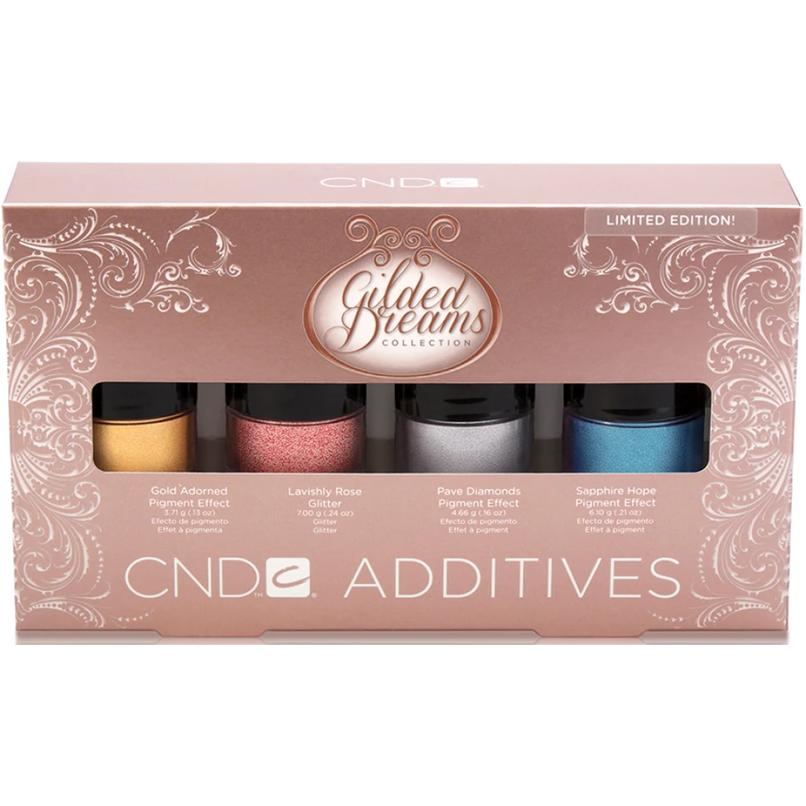 Міні набір пігментів CND Additives Gilded Dreams Collection
