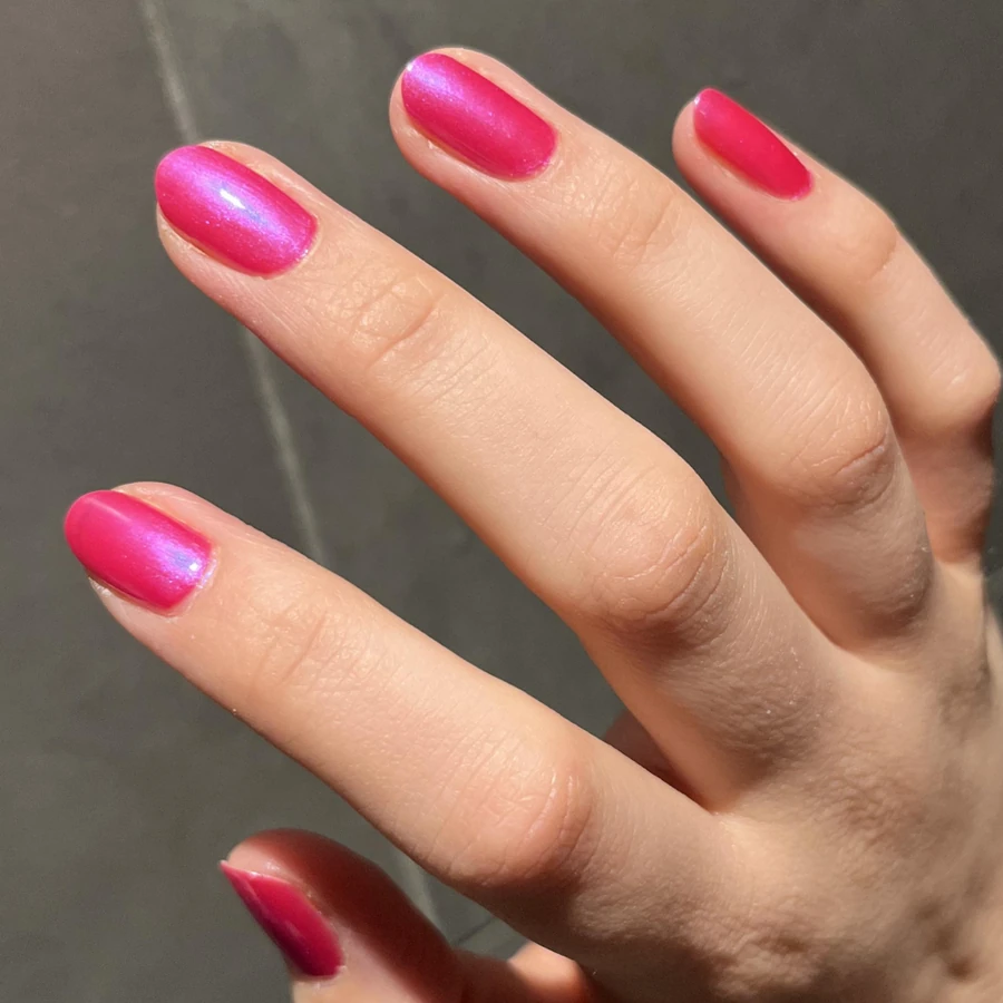 Гель-лак ORLY Gel FX Gorgeous фуксія, з дрібним шимером 9 мл