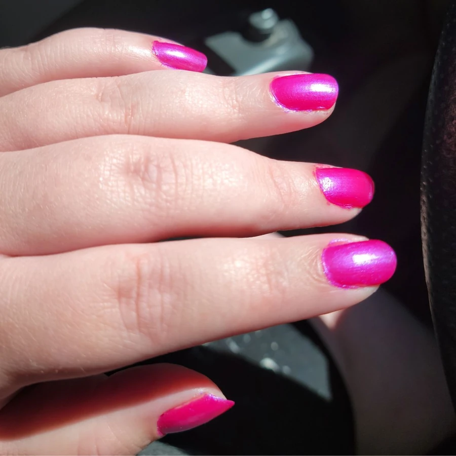 Гель-лак ORLY Gel FX Gorgeous фуксія, з дрібним шимером 9 мл