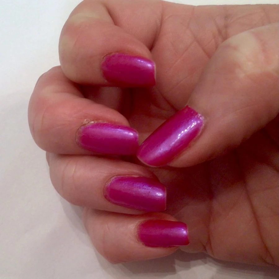 Гель-лак ORLY Gel FX Gorgeous фуксія, з дрібним шимером 9 мл