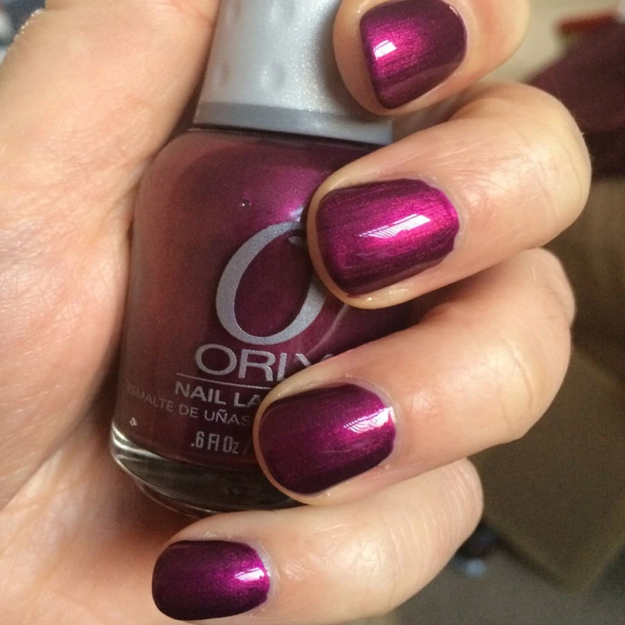 Гель-лак ORLY Gel FX Close Your Eyes пурпурний, з шиммером 9 мл