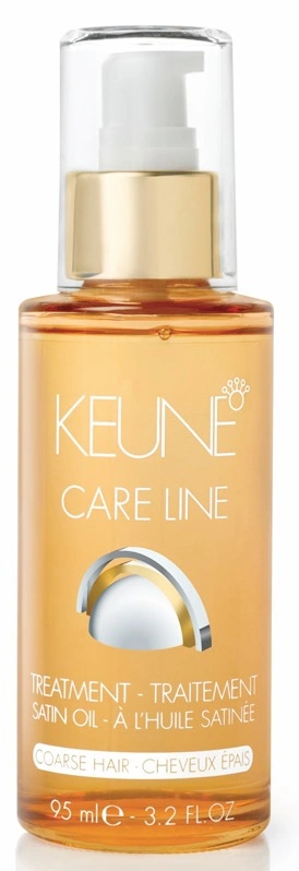 Олія Шовковий догляд для жорсткого сухого волосся Keune Oil plus care line 95 мл
