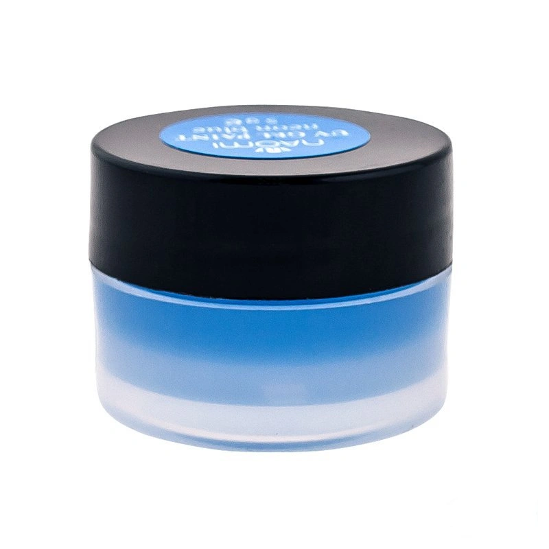 Гель-фарба, синій неон Naomi Neon Blue UV Gel Paint 5г