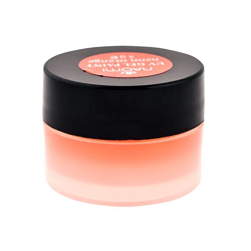 Гель-фарба, помаранчевий неон Naomi Neon Orange UV Gel Paint 5г