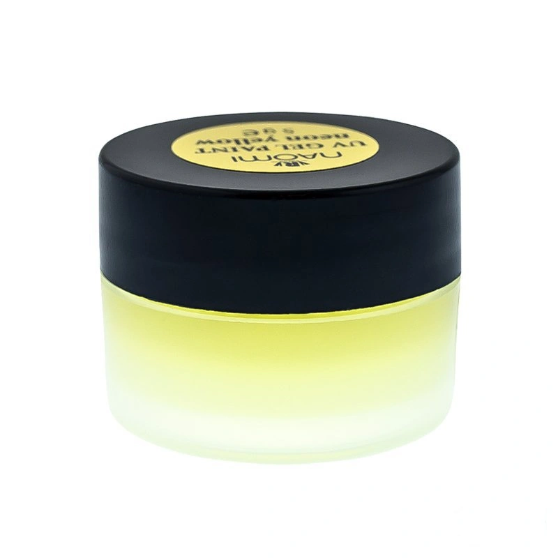 Гель-фарба, жовтий неон Naomi Neon Yellow UV Gel Paint 5г